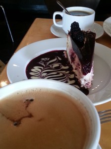 Not on the Clean Cleanse - Cheesecake and Coffee at Extraordinary Desserts